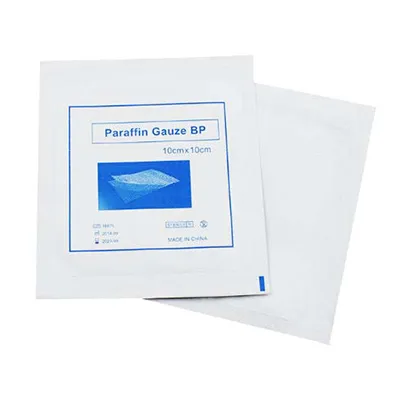 Envasadora automática de gasas con povidona yodada