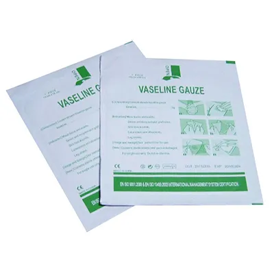 Envasadora automática de gasas con povidona yodada