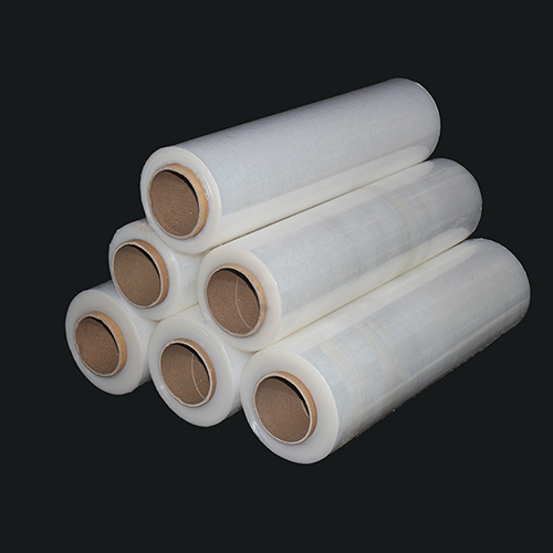 Rebobinadora cortadora de película estirable dúplex (corte automático)