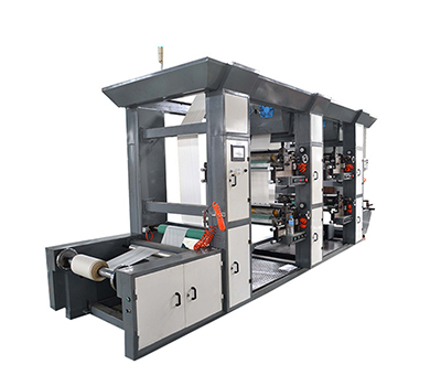 Impresora flexográfica de un color, impresión de foil de aluminio